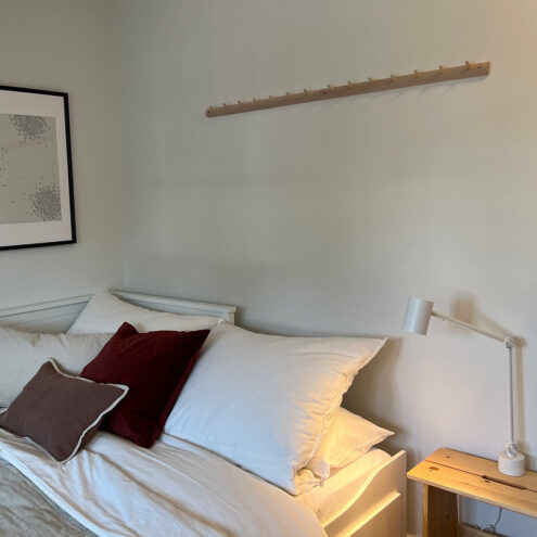 Schlafzimmer mit Bett